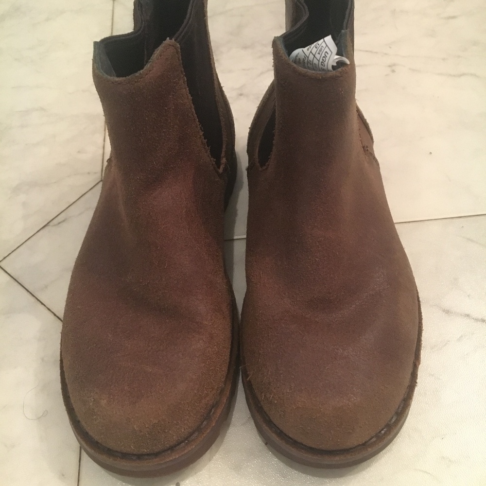 UGG brown callum chelsea boots- US13